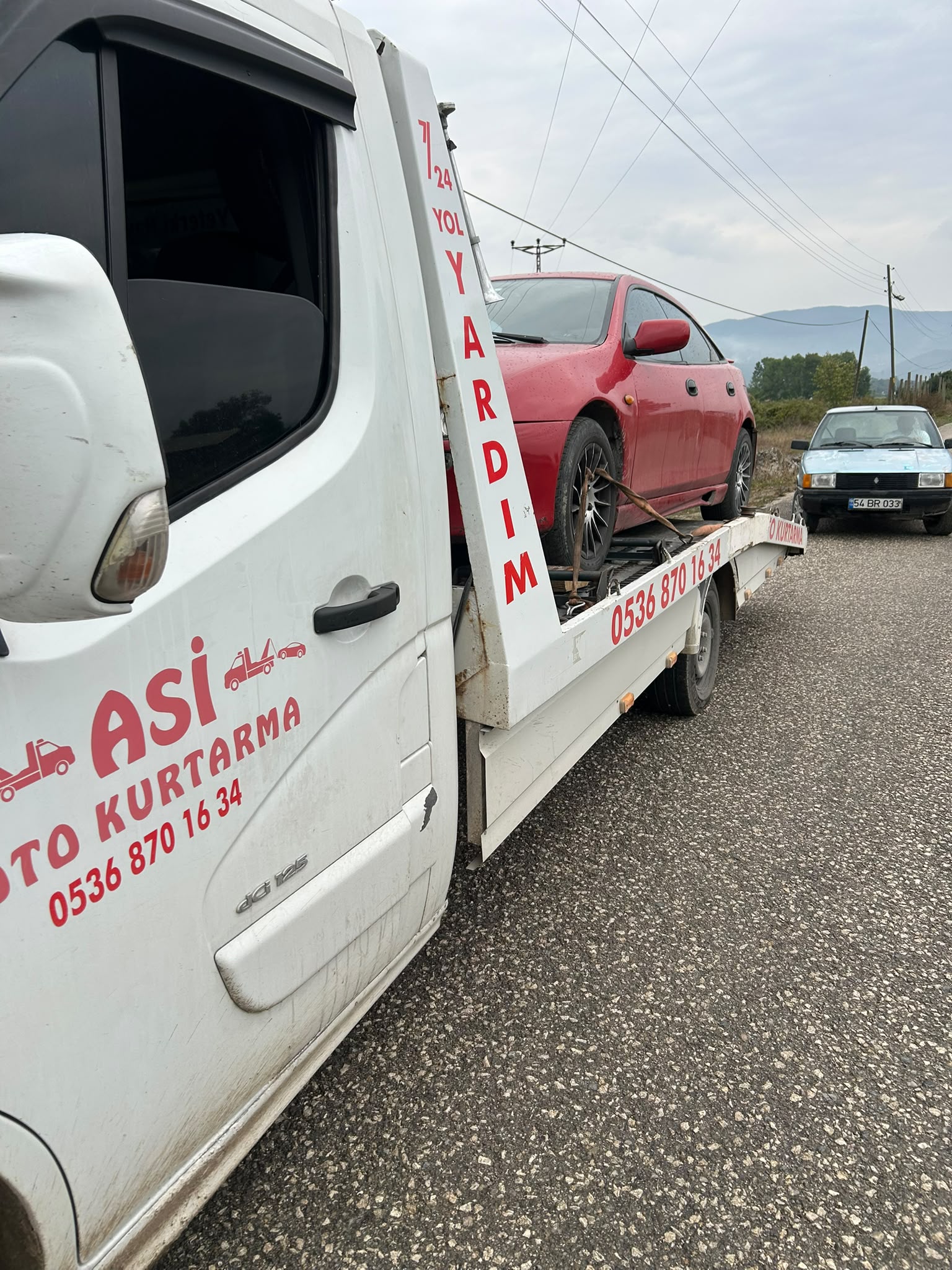 Düzce oto çekici Asi Oto Kurtarma aracı